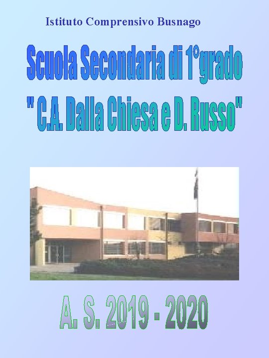 Istituto Comprensivo Busnago 