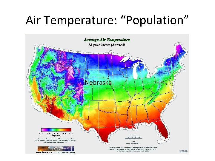 Air Temperature: “Population” Nebraska 