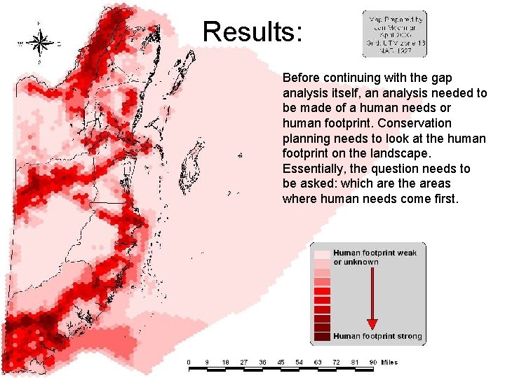 Results: Before continuing with the gap analysis itself, an analysis needed to be made