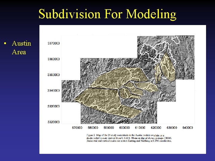 Subdivision For Modeling • Austin Area 