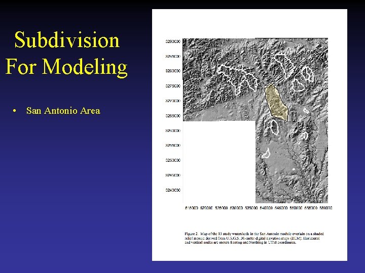 Subdivision For Modeling • San Antonio Area 