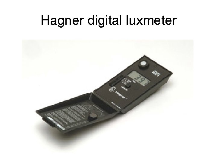 Hagner digital luxmeter 