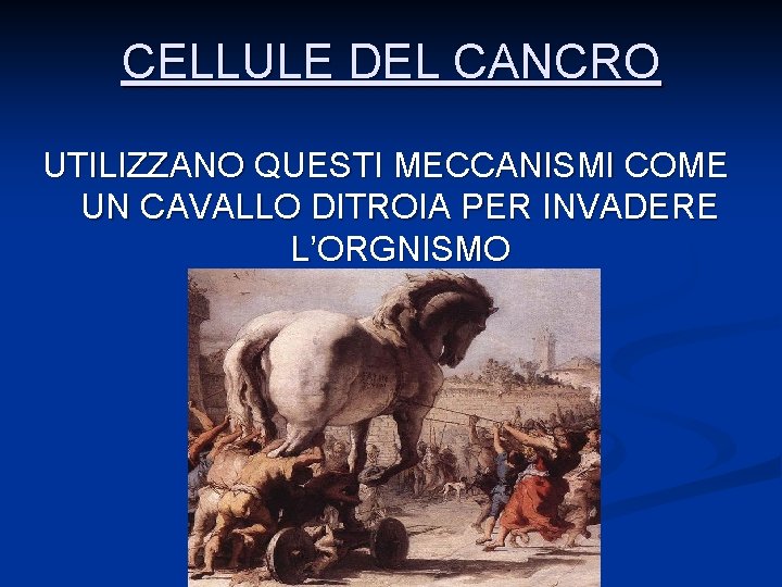 CELLULE DEL CANCRO UTILIZZANO QUESTI MECCANISMI COME UN CAVALLO DITROIA PER INVADERE L’ORGNISMO 