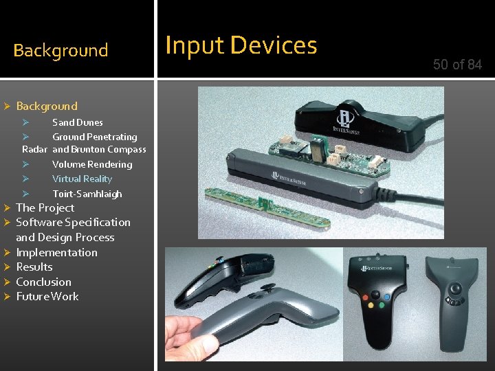 Background Ø Background Sand Dunes Ø Ground Penetrating Radar and Brunton Compass Ø Volume