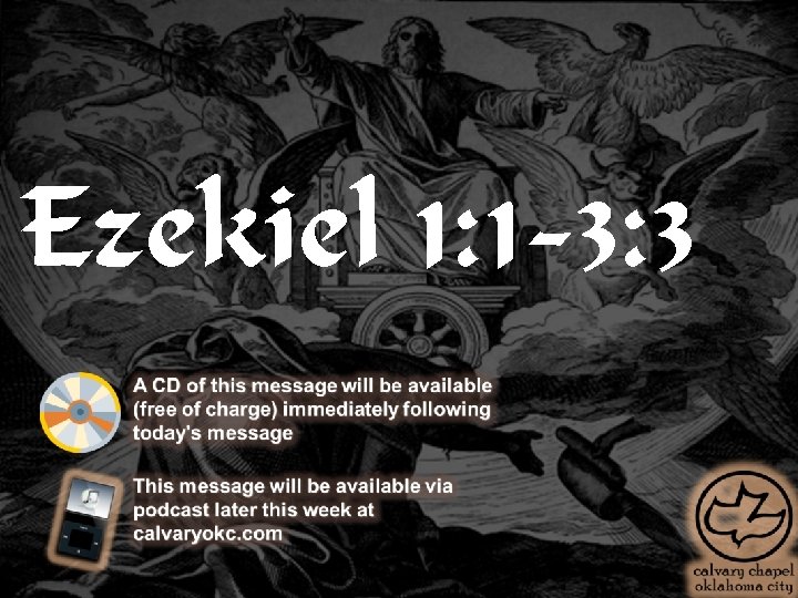 Ezekiel 1: 1 -3: 3 