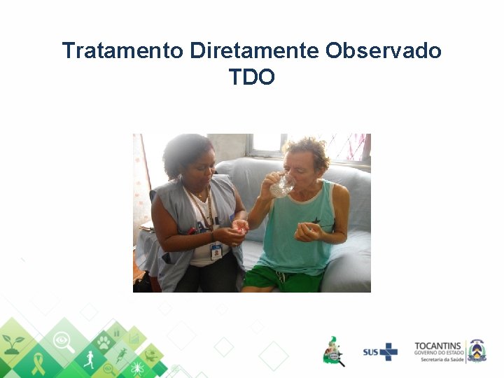Tratamento Diretamente Observado TDO Tratamento Diretamente Observado TDO