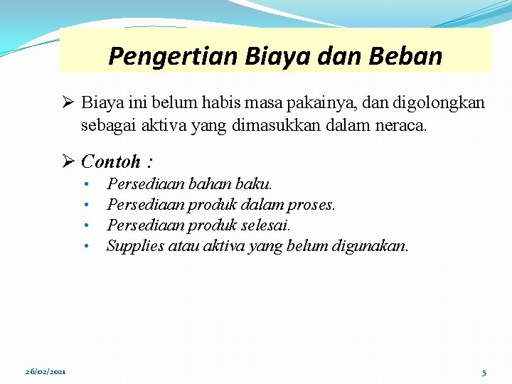 Terminologi Biaya Akl 2 Rizki Arvita Se 26022021 Terminologi Biaya Akl 2 Rizki Arvita Se 26022021