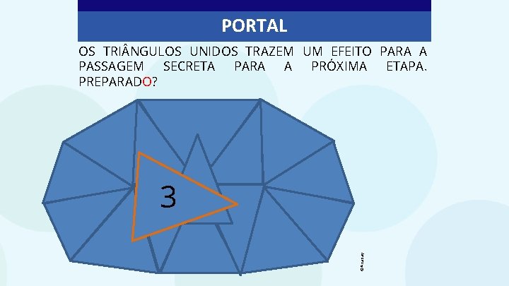 PORTAL OS TRI NGULOS UNIDOS TRAZEM UM EFEITO PARA A PASSAGEM SECRETA PARA A