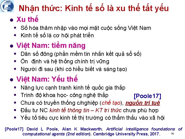 Nhận thức: Kinh tế số là xu thế tất yếu l Xu thế §
