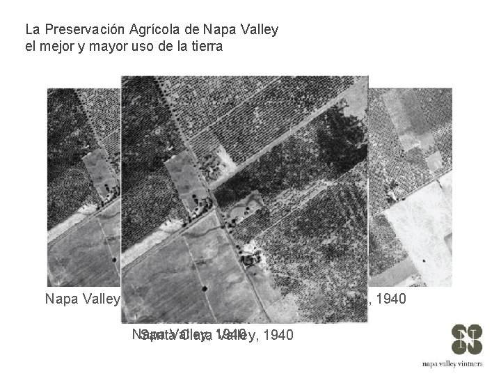 La Preservación Agrícola de Napa Valley el mejor y mayor uso de la tierra