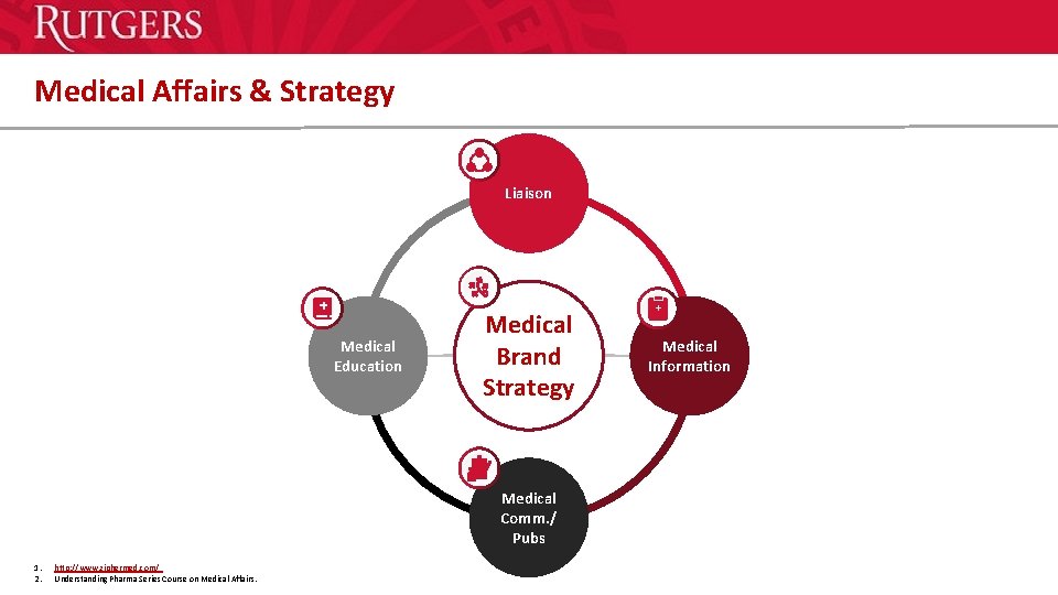 Medical Affairs & Strategy Liaison Medical Education Medical Brand Strategy Medical Comm. / Pubs