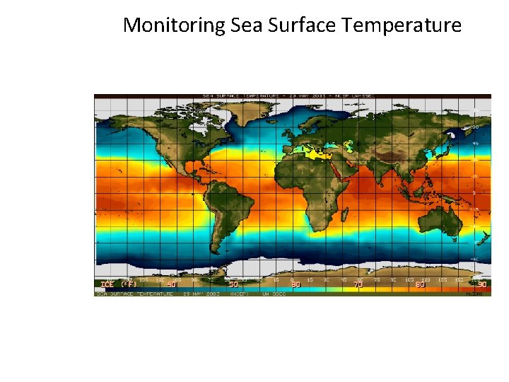 Monitoring Sea Surface Temperature 