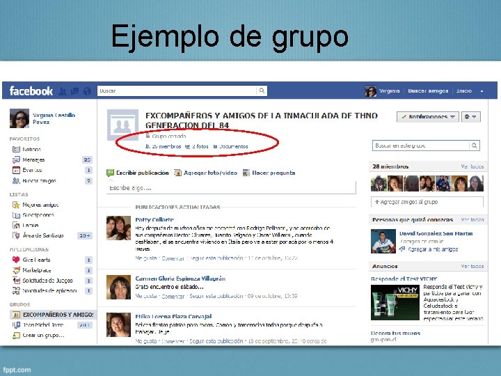 Ejemplo de grupo 