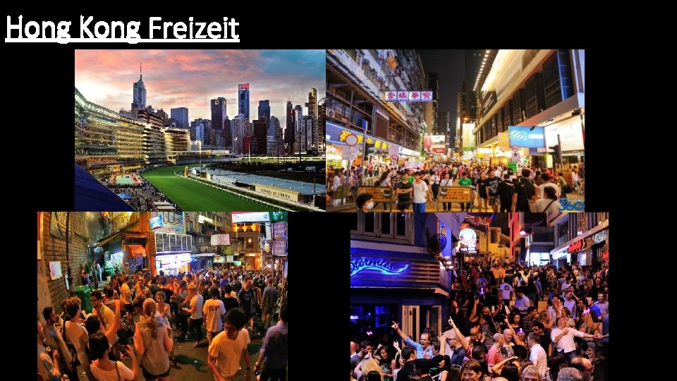 Hong Kong Freizeit 