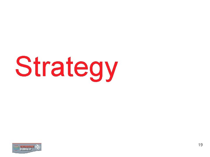 Strategy STRATEGY 19 