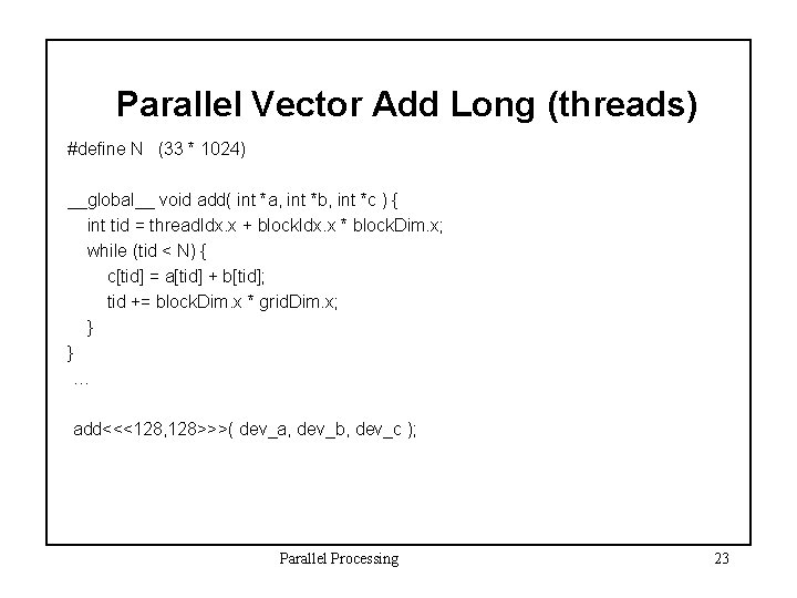 GPU Program Optimization CS 680 Parallel Programming with