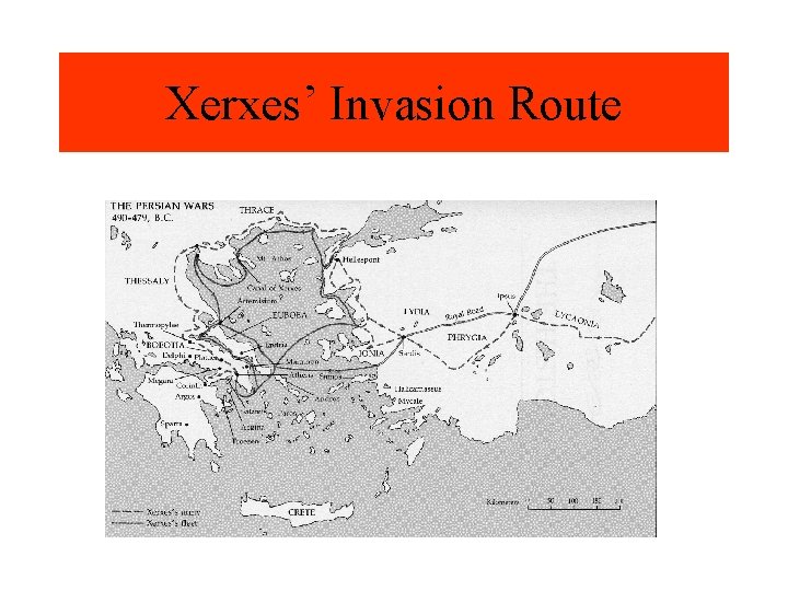 Xerxes’ Invasion Route 