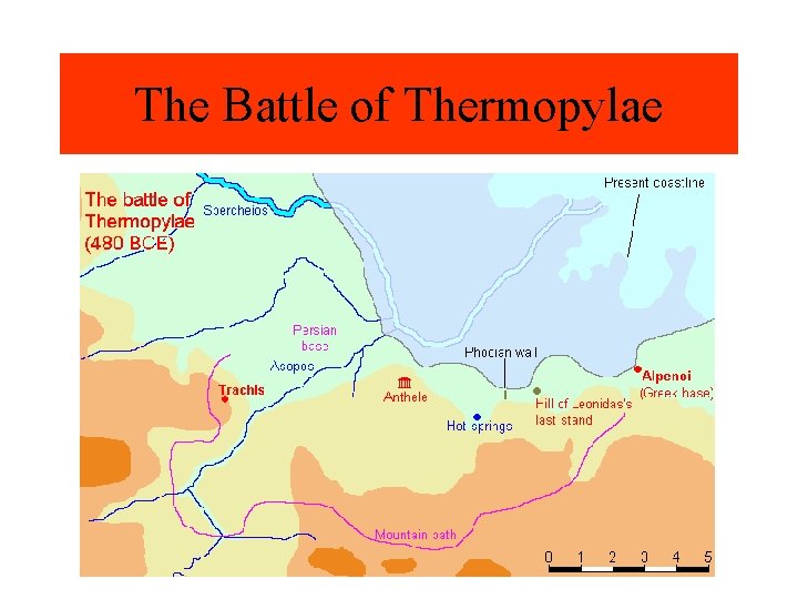 The Battle of Thermopylae 