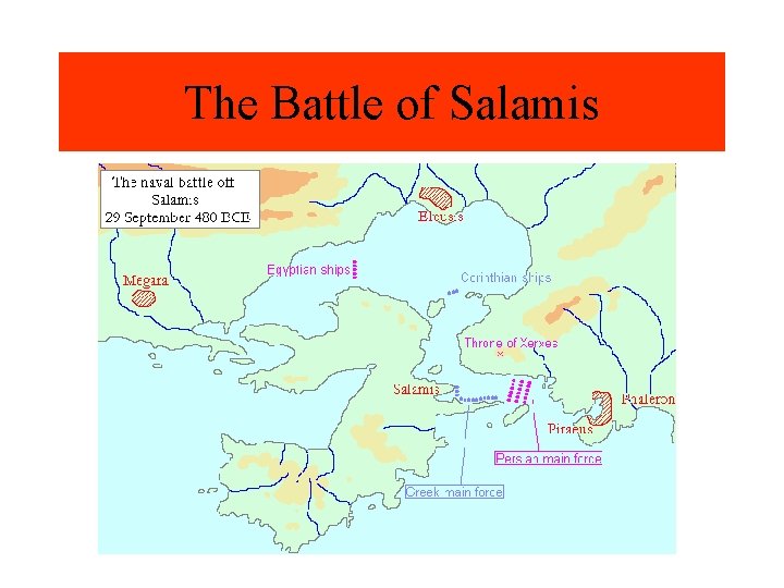 The Battle of Salamis 