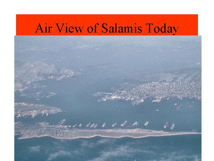 Air View of Salamis Today 