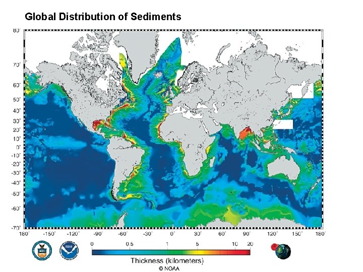 Global Distribution of Sediments 