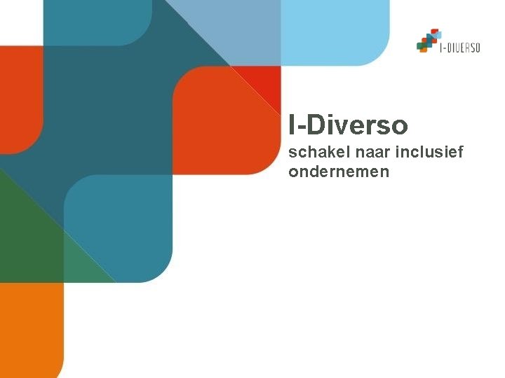 I-Diverso schakel naar inclusief ondernemen 