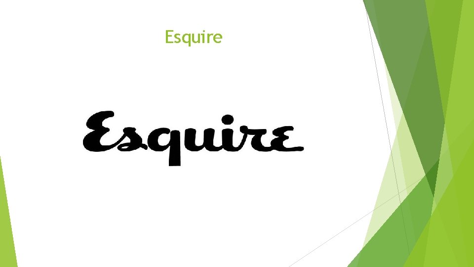 Esquire 