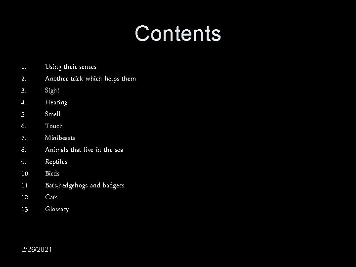 Contents 1. 2. 3. 4. 5. 6. 7. 8. 9. 10. 11. 12. 13. Contents 1. 2. 3. 4. 5. 6. 7. 8. 9. 10. 11. 12. 13.
