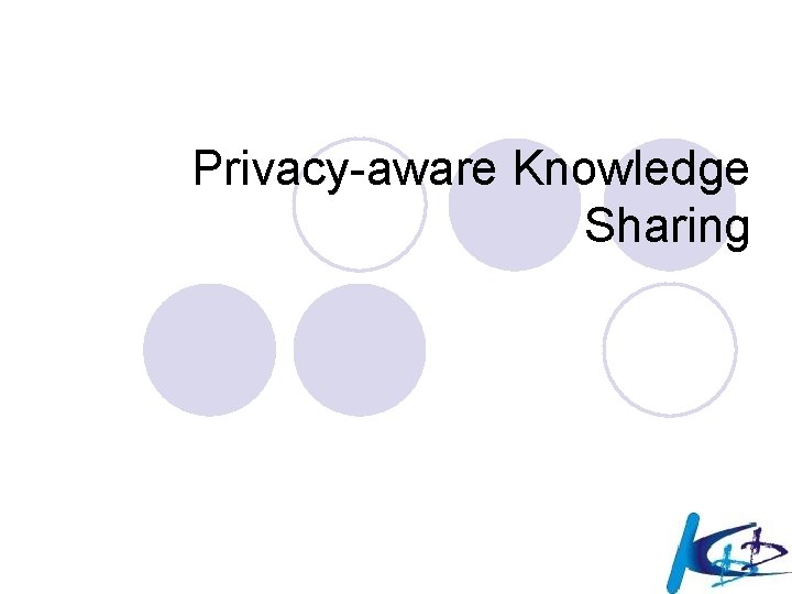 Privacy-aware Knowledge Sharing 