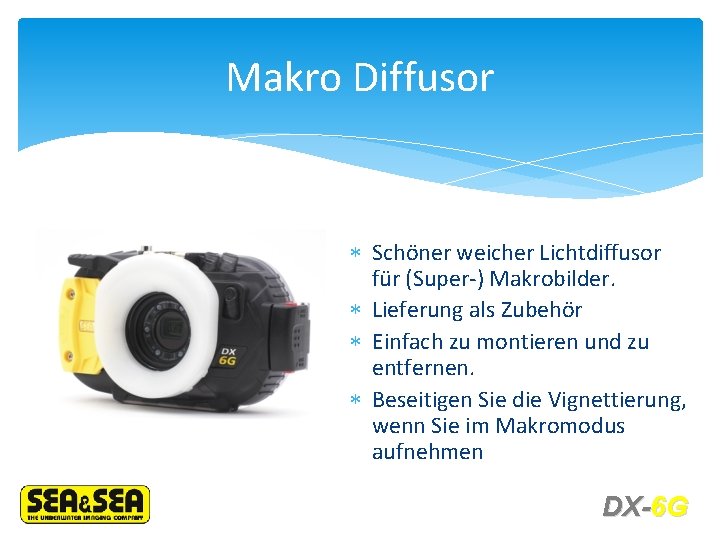 Makro Diffusor Schöner weicher Lichtdiffusor für (Super-) Makrobilder. Lieferung als Zubehör Einfach zu montieren