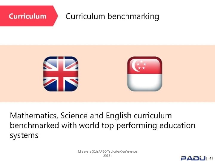 Malaysia (Xth APEC-Tsukuba Conference 2016) 