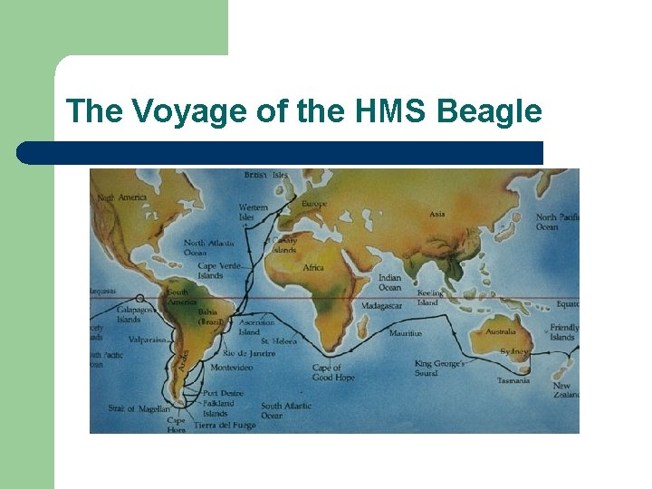 The Voyage of the HMS Beagle 