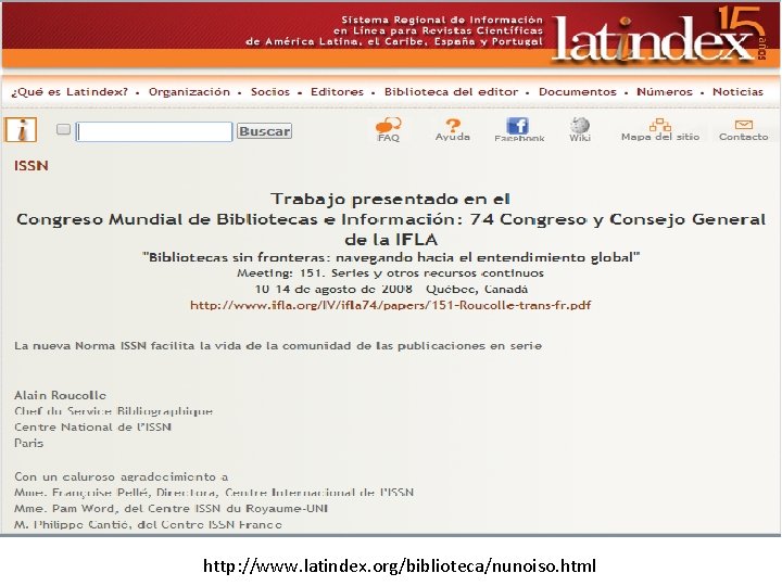 http: //www. latindex. org/biblioteca/nunoiso. html 