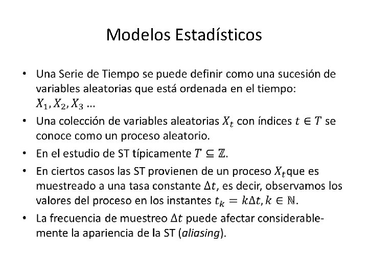 Modelos Estadísticos • 