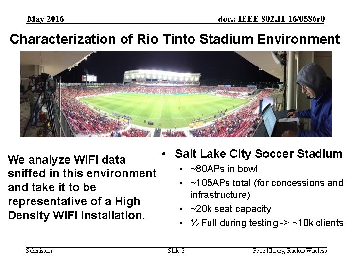 May 2016 doc. : IEEE 802. 11 -16/0586 r 0 Characterization of Rio Tinto