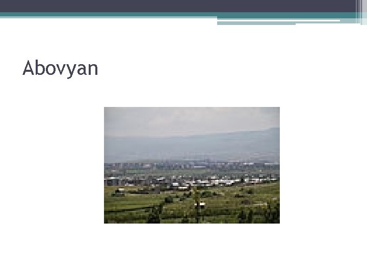 Abovyan 