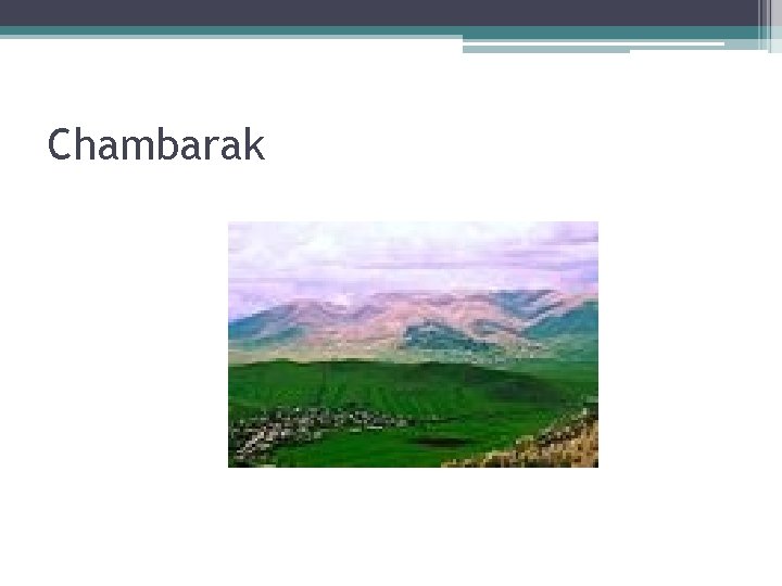 Chambarak 