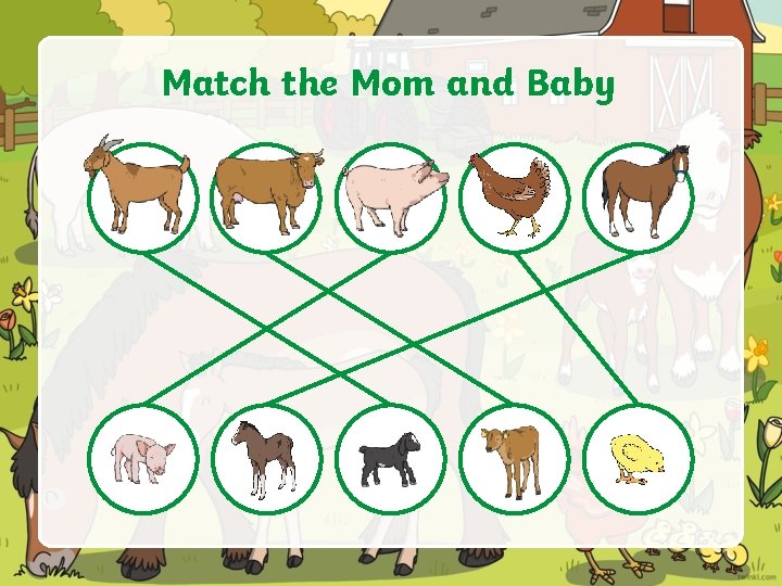 Match the Mom and Baby 