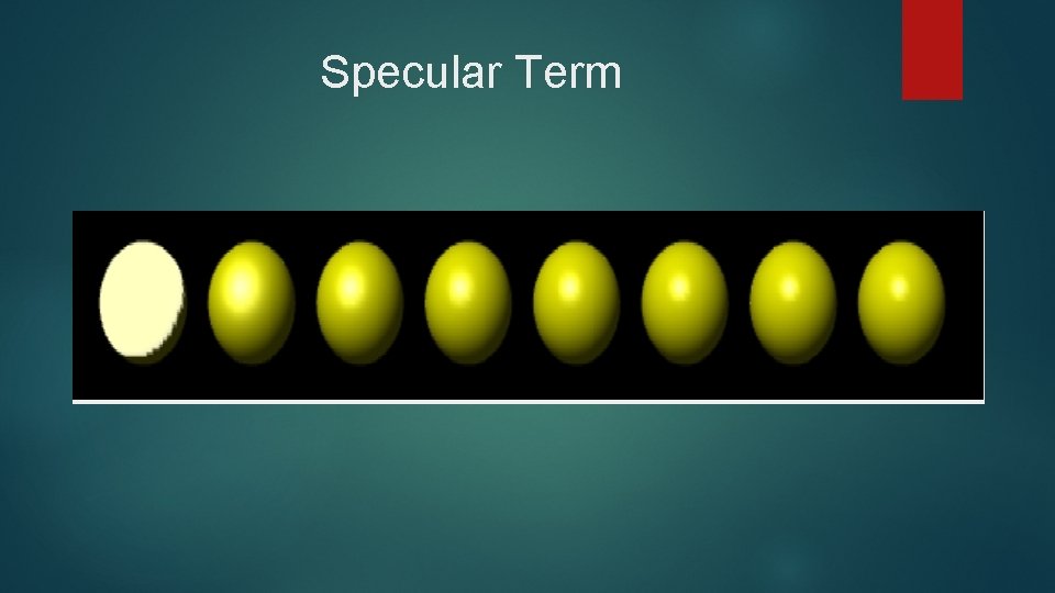 Specular Term 