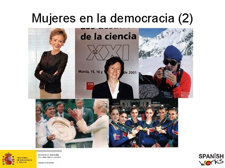 Mujeres en la democracia (2) 