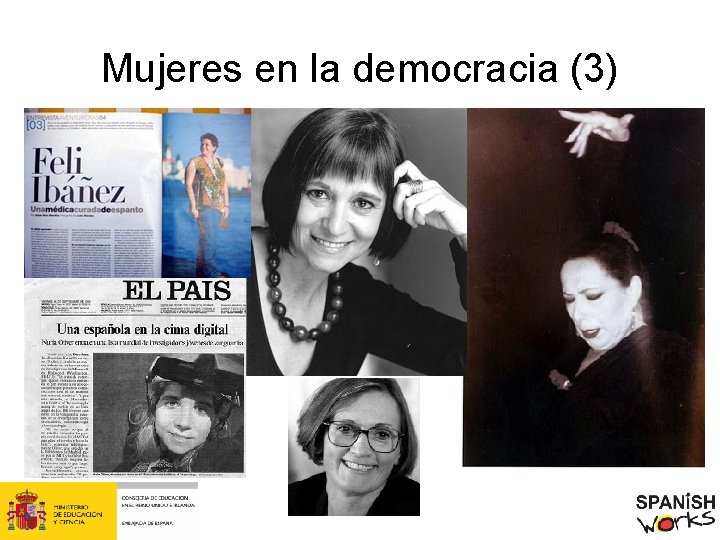 Mujeres en la democracia (3) 