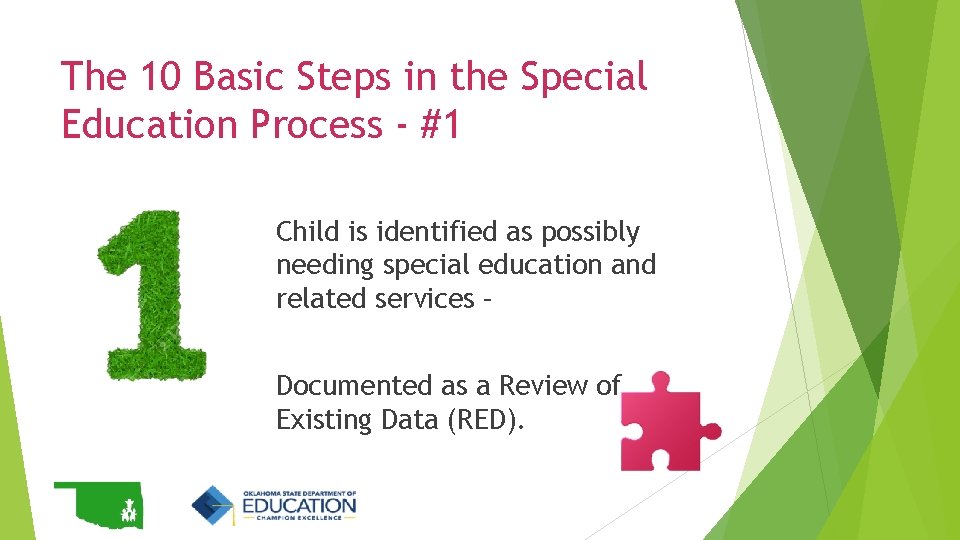 The 10 Basic Steps in the Special Education Process - #1 Child is identified
