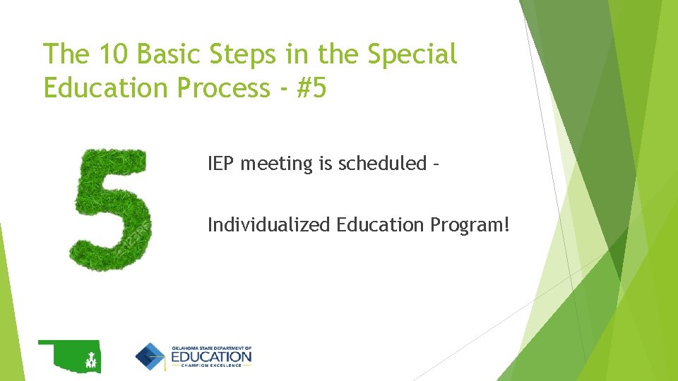 The 10 Basic Steps in the Special Education Process - #5 IEP meeting is