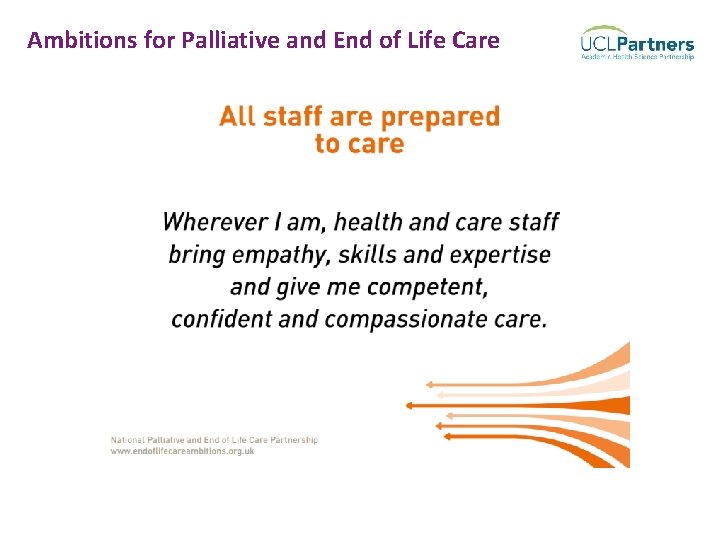 Ambitions for Palliative and End of Life Care 