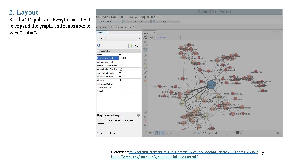 The Overview Panel on Gephi 0 9 1