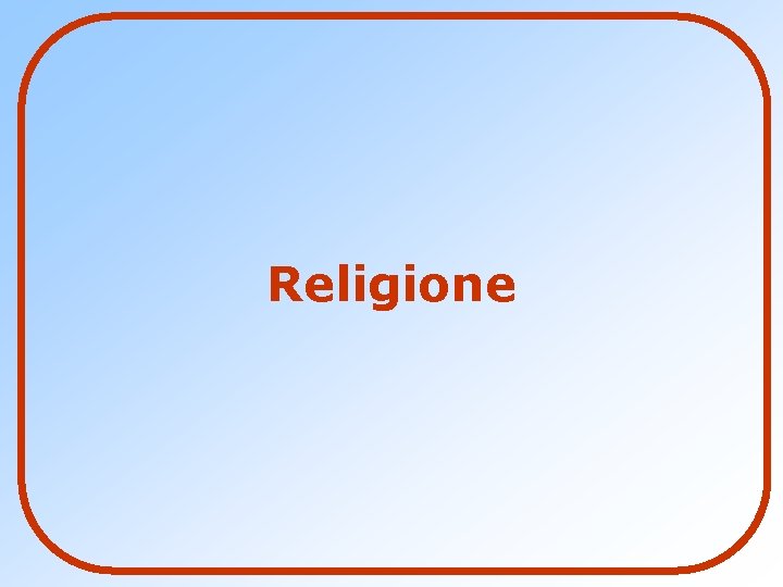 Religione 