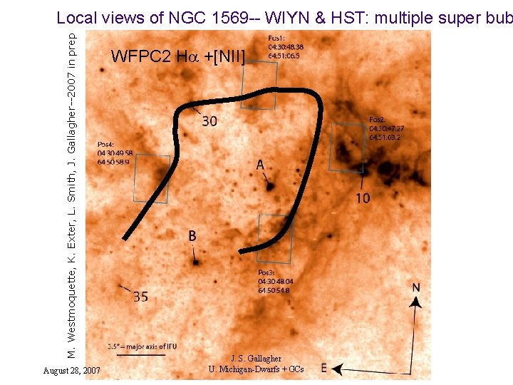 M. Westmoquette, K. Exter, L. Smith, J. Gallagher--2007 in prep Local views of NGC