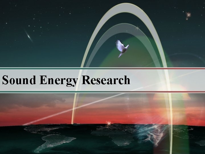 Sound Energy Research 