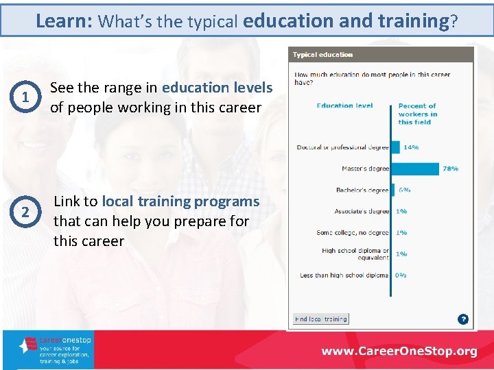 Key Occupations Profiling How to Explore careers using the Occupation Profile