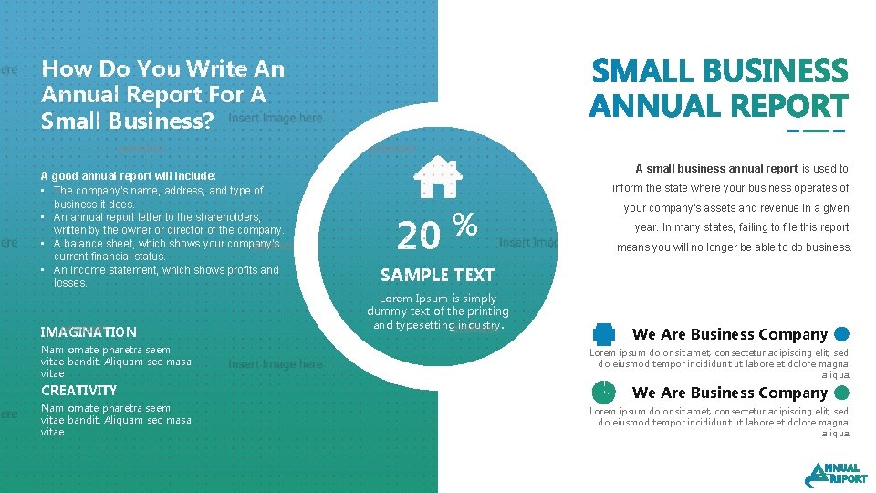 How Do You Write An Annual Report For A Small Business? A good annual